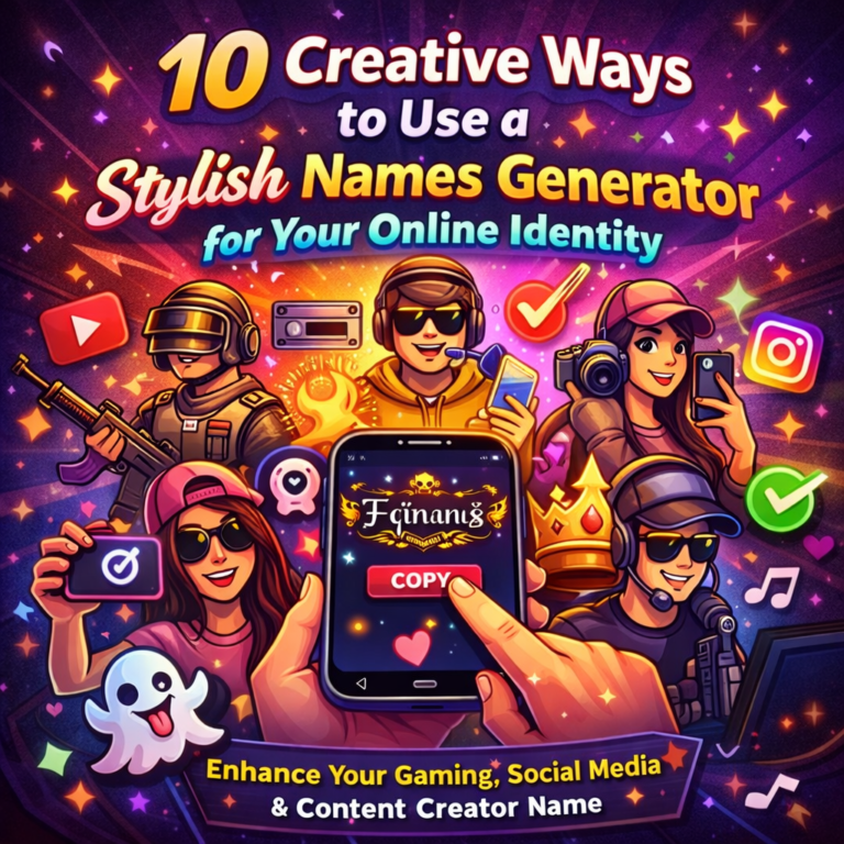 10 Creative Ways to Use a Stylish Names Generator for Your Online Identity