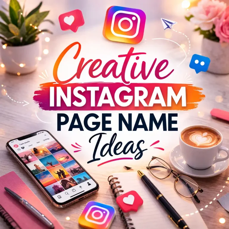 Creative Instagram Page Name Ideas