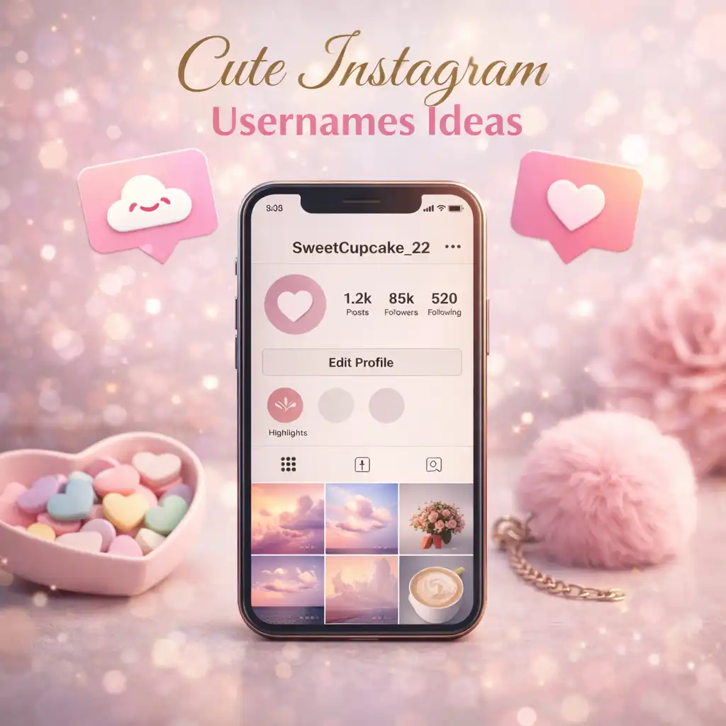 Cute Instagram Usernames Ideas