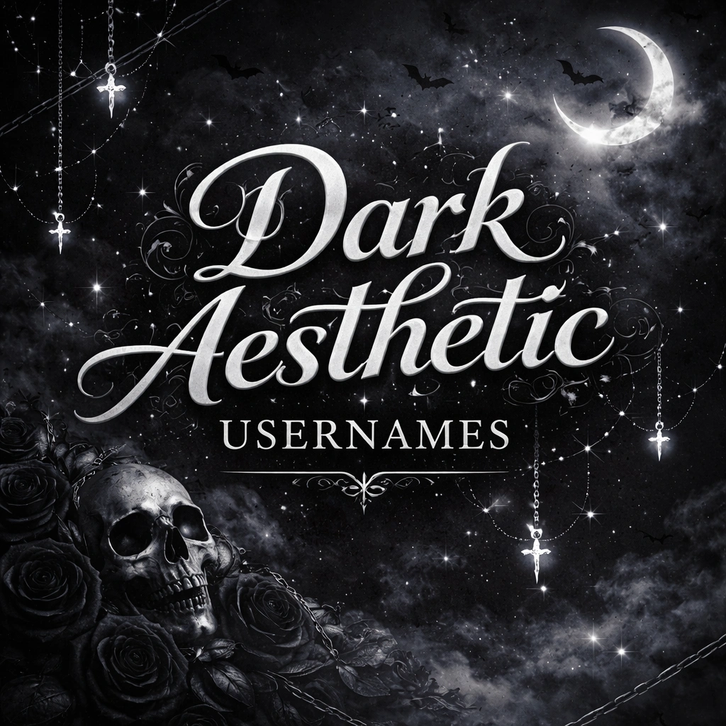 Dark Aesthetic Usernames