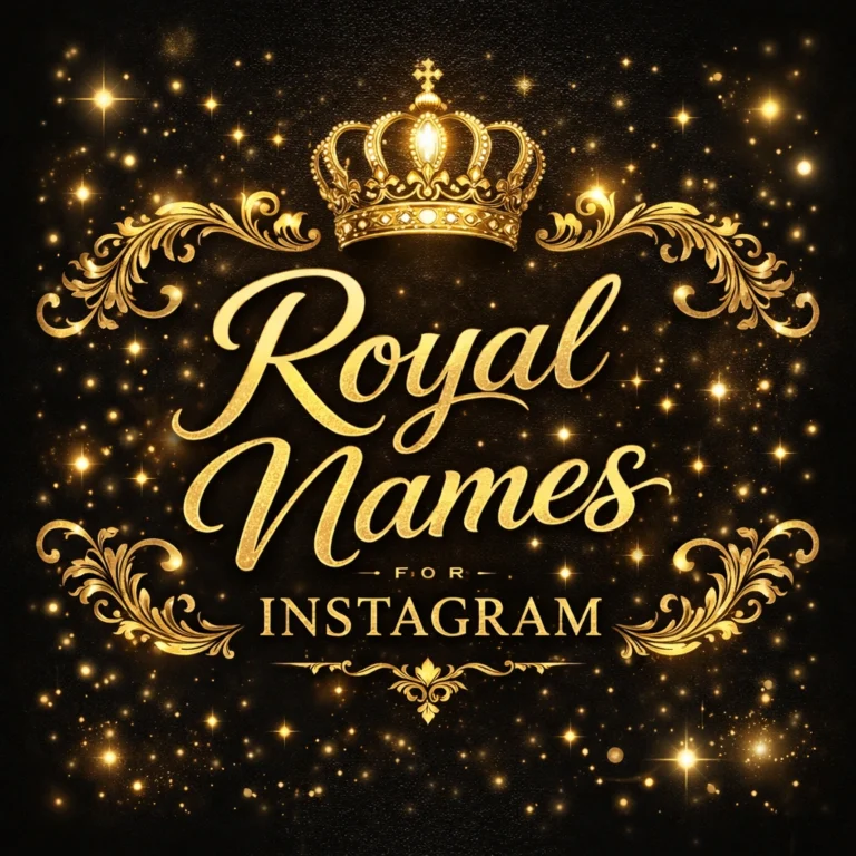 Royal Names for Instagram