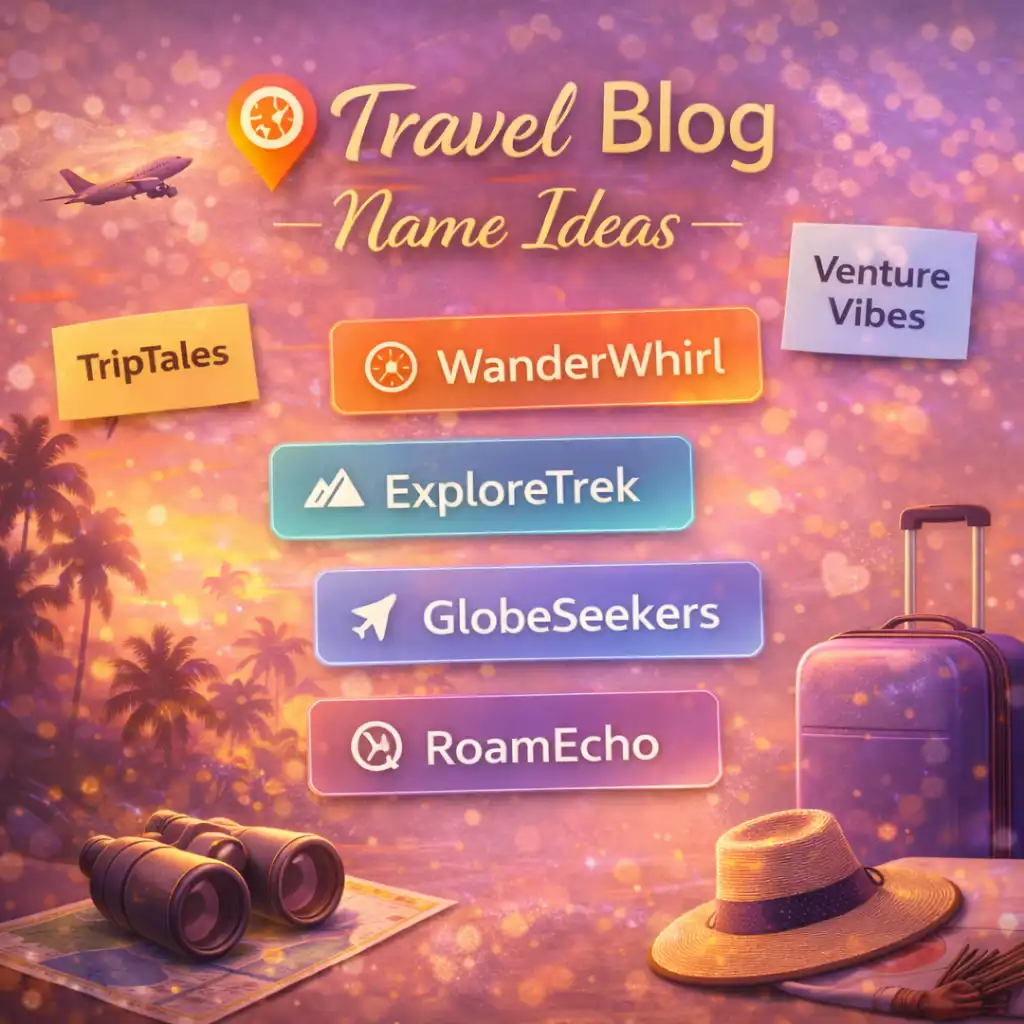Travel Blog Name Ideas