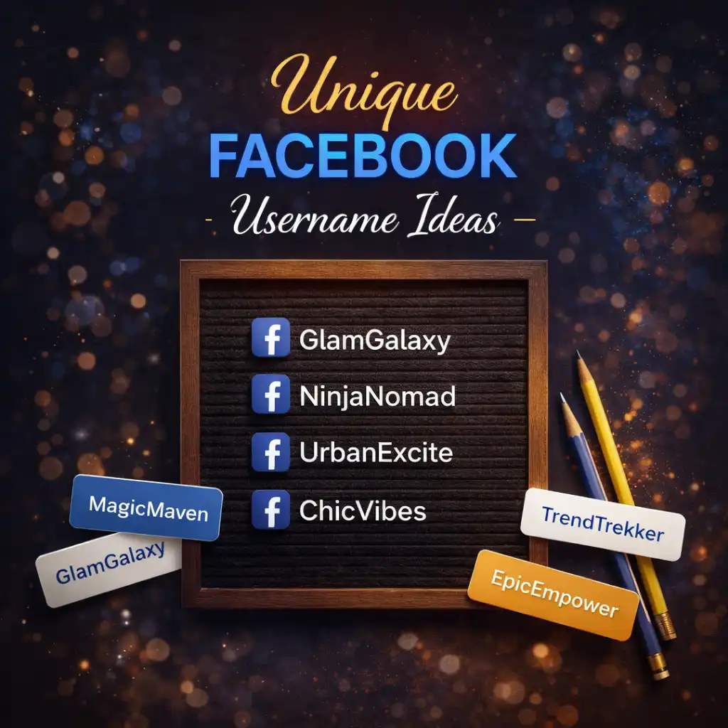 Unique Facebook Username Ideas