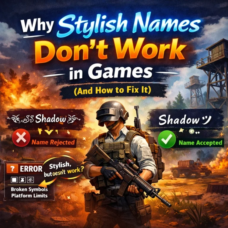 Stylish-names-in-gaming