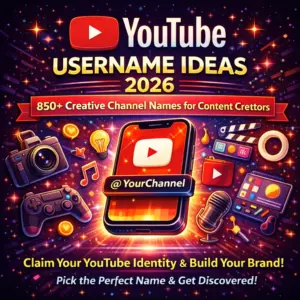 YouTube Username