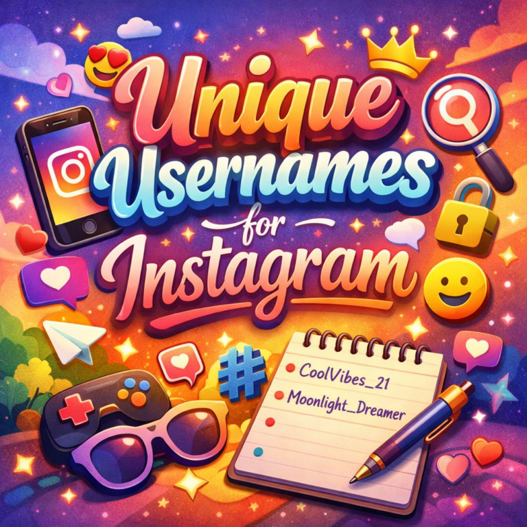 unique usernames for instagram
